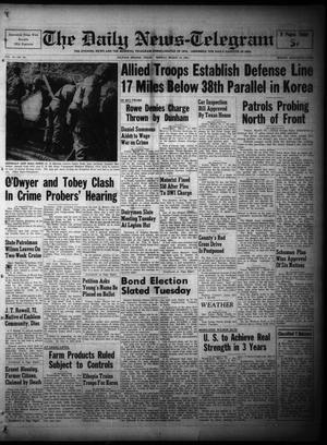 The Daily News-Telegram (Sulphur Springs, Tex.), Vol. 53, No. 66, Ed. 1 Monday, March 19, 1951