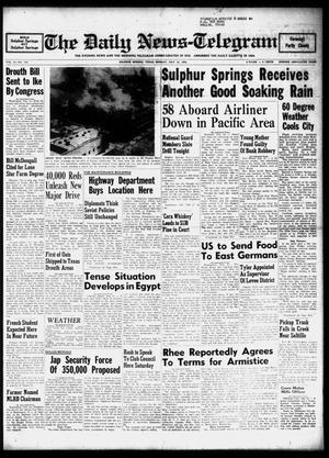 The Daily News-Telegram (Sulphur Springs, Tex.), Vol. 55, No. 164, Ed. 1 Monday, July 13, 1953