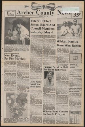 Archer County News (Archer City, Tex.), No. 18, Ed. 1 Thursday, May 2, 1991