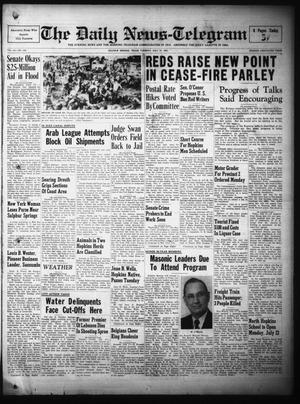 The Daily News-Telegram (Sulphur Springs, Tex.), Vol. 53, No. 168, Ed. 1 Tuesday, July 17, 1951