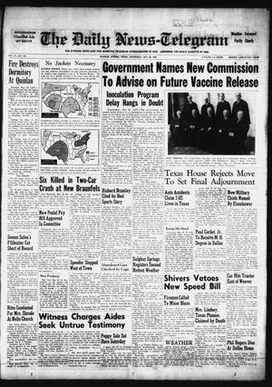 The Daily News-Telegram (Sulphur Springs, Tex.), Vol. 57, No. 123, Ed. 1 Wednesday, May 25, 1955