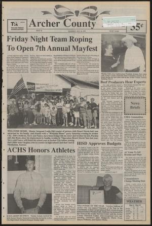 Archer County News (Archer City, Tex.), No. 20, Ed. 1 Thursday, May 16, 1991