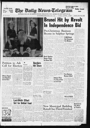 The Daily News-Telegram (Sulphur Springs, Tex.), Vol. 84, No. 290, Ed. 1 Sunday, December 9, 1962