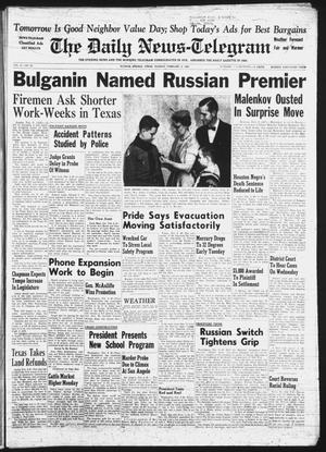 The Daily News-Telegram (Sulphur Springs, Tex.), Vol. 57, No. 32, Ed. 1 Tuesday, February 8, 1955