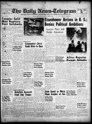 The Daily News-Telegram (Sulphur Springs, Tex.), Vol. 53, No. 262, Ed. 1 Sunday, November 4, 1951