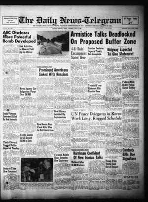 The Daily News-Telegram (Sulphur Springs, Tex.), Vol. 53, No. 180, Ed. 1 Tuesday, July 31, 1951