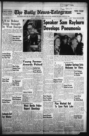 The Daily News-Telegram (Sulphur Springs, Tex.), Vol. 83, No. 239, Ed. 1 Wednesday, October 11, 1961