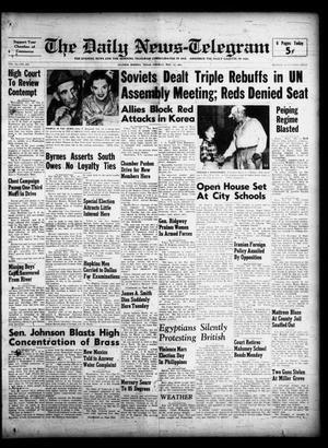 The Daily News-Telegram (Sulphur Springs, Tex.), Vol. 53, No. 270, Ed. 1 Tuesday, November 13, 1951