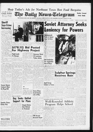 The Daily News-Telegram (Sulphur Springs, Tex.), Vol. 82, No. 196, Ed. 1 Thursday, August 18, 1960