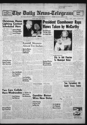 The Daily News-Telegram (Sulphur Springs, Tex.), Vol. 55, No. 285, Ed. 1 Wednesday, December 2, 1953