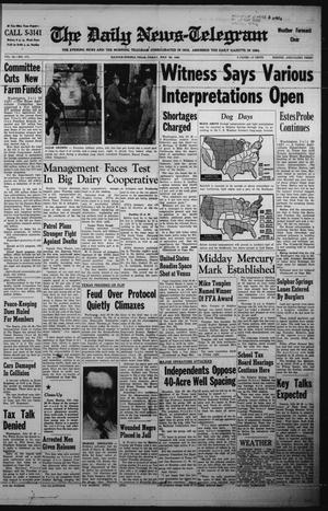 The Daily News-Telegram (Sulphur Springs, Tex.), Vol. 84, No. 171, Ed. 1 Friday, July 20, 1962