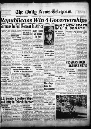 The Daily News-Telegram (Sulphur Springs, Tex.), Vol. 44, No. 164, Ed. 1 Wednesday, November 4, 1942