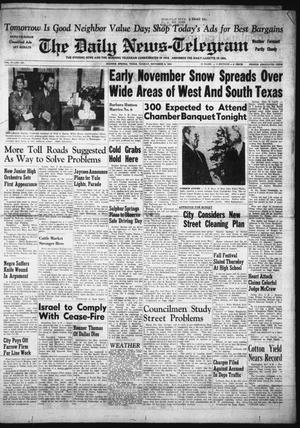 The Daily News-Telegram (Sulphur Springs, Tex.), Vol. 57, No. 265, Ed. 1 Tuesday, November 8, 1955