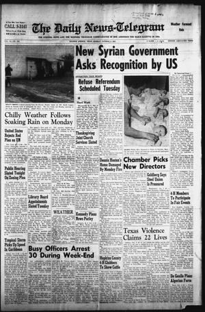 The Daily News-Telegram (Sulphur Springs, Tex.), Vol. 83, No. 232, Ed. 1 Monday, October 2, 1961