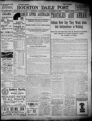 The Houston Daily Post (Houston, Tex.), Vol. XIVth Year, No. 167, Ed. 1, Friday, September 16, 1898