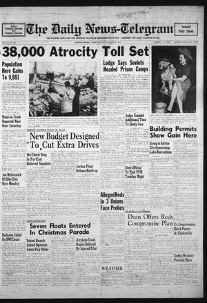 The Daily News-Telegram (Sulphur Springs, Tex.), Vol. 55, No. 283, Ed. 1 Monday, November 30, 1953