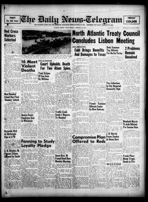 The Daily News-Telegram (Sulphur Springs, Tex.), Vol. 54, No. 47, Ed. 1 Monday, February 25, 1952