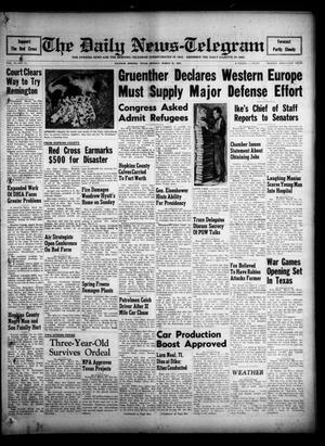 The Daily News-Telegram (Sulphur Springs, Tex.), Vol. 54, No. 71, Ed. 1 Monday, March 24, 1952