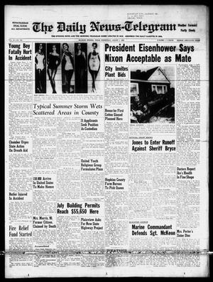 The Daily News-Telegram (Sulphur Springs, Tex.), Vol. 58, No. 182, Ed. 1 Wednesday, August 1, 1956