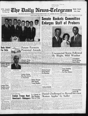 The Daily News-Telegram (Sulphur Springs, Tex.), Vol. 59, No. 74, Ed. 1 Thursday, March 28, 1957