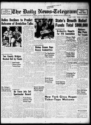 The Daily News-Telegram (Sulphur Springs, Tex.), Vol. 55, No. 171, Ed. 1 Tuesday, July 21, 1953