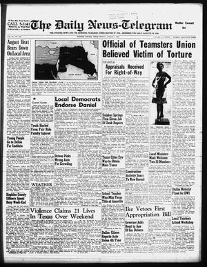 The Daily News-Telegram (Sulphur Springs, Tex.), Vol. 80, No. 182, Ed. 1 Monday, August 4, 1958