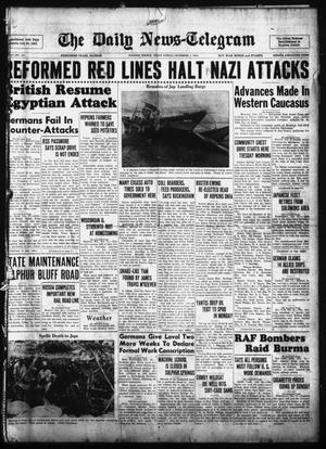The Daily News-Telegram (Sulphur Springs, Tex.), Vol. 44, No. 161, Ed. 1 Sunday, November 1, 1942