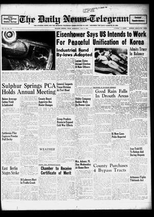 The Daily News-Telegram (Sulphur Springs, Tex.), Vol. 55, No. 160, Ed. 1 Wednesday, July 8, 1953