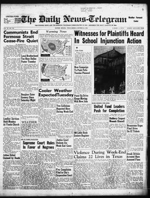 The Daily News-Telegram (Sulphur Springs, Tex.), Vol. 80, No. 257, Ed. 1 Monday, October 20, 1958