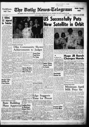 The Daily News-Telegram (Sulphur Springs, Tex.), Vol. 82, No. 88, Ed. 1 Wednesday, April 13, 1960