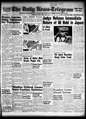 The Daily News-Telegram (Sulphur Springs, Tex.), Vol. 59, No. 134, Ed. 1 Thursday, June 6, 1957