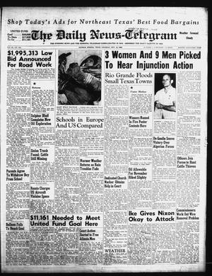 The Daily News-Telegram (Sulphur Springs, Tex.), Vol. 80, No. 254, Ed. 1 Thursday, October 16, 1958