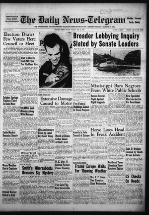 The Daily News-Telegram (Sulphur Springs, Tex.), Vol. 58, No. 44, Ed. 1 Tuesday, February 21, 1956