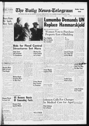 The Daily News-Telegram (Sulphur Springs, Tex.), Vol. 82, No. 193, Ed. 1 Monday, August 15, 1960