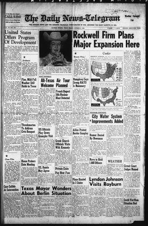 The Daily News-Telegram (Sulphur Springs, Tex.), Vol. 83, No. 236, Ed. 1 Friday, October 6, 1961