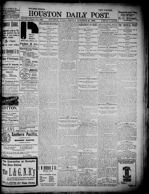 The Houston Daily Post (Houston, Tex.), Vol. XIVth Year, No. 202, Ed. 1, Friday, October 21, 1898