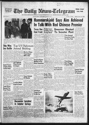 The Daily News-Telegram (Sulphur Springs, Tex.), Vol. 57, No. 11, Ed. 1 Friday, January 14, 1955