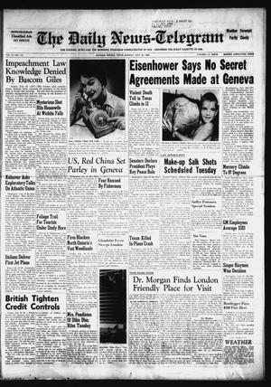 The Daily News-Telegram (Sulphur Springs, Tex.), Vol. 57, No. 174, Ed. 1 Monday, July 25, 1955