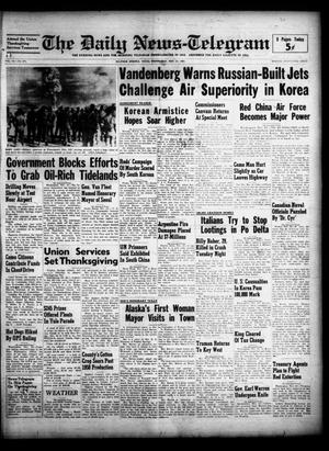 The Daily News-Telegram (Sulphur Springs, Tex.), Vol. 53, No. 277, Ed. 1 Wednesday, November 21, 1951