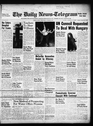 The Daily News-Telegram (Sulphur Springs, Tex.), Vol. 58, No. 257, Ed. 1 Sunday, October 28, 1956