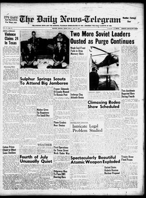 The Daily News-Telegram (Sulphur Springs, Tex.), Vol. 59, No. 158, Ed. 1 Friday, July 5, 1957