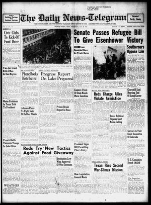 The Daily News-Telegram (Sulphur Springs, Tex.), Vol. 55, No. 178, Ed. 1 Wednesday, July 29, 1953