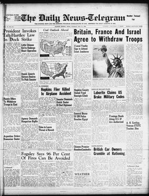 The Daily News-Telegram (Sulphur Springs, Tex.), Vol. 58, No. 278, Ed. 1 Thursday, November 22, 1956