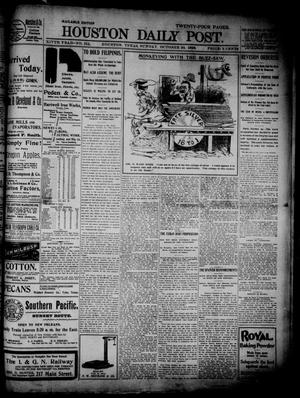 The Houston Daily Post (Houston, Tex.), Vol. XIVth Year, No. 211, Ed. 1, Sunday, October 30, 1898