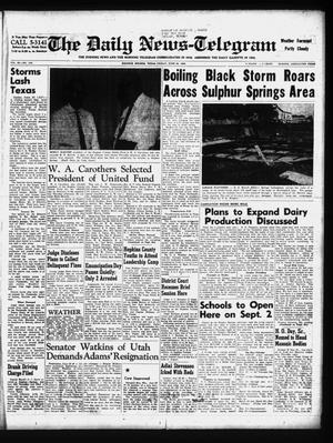 The Daily News-Telegram (Sulphur Springs, Tex.), Vol. 60, No. 145, Ed. 1 Friday, June 20, 1958