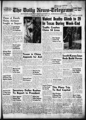 The Daily News-Telegram (Sulphur Springs, Tex.), Vol. 57, No. 151, Ed. 1 Monday, June 27, 1955