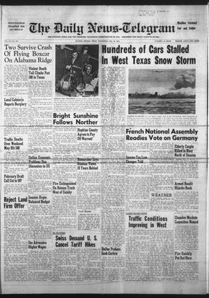 The Daily News-Telegram (Sulphur Springs, Tex.), Vol. 56, No. 306, Ed. 1 Wednesday, December 29, 1954