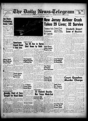 The Daily News-Telegram (Sulphur Springs, Tex.), Vol. 54, No. 35, Ed. 1 Monday, February 11, 1952
