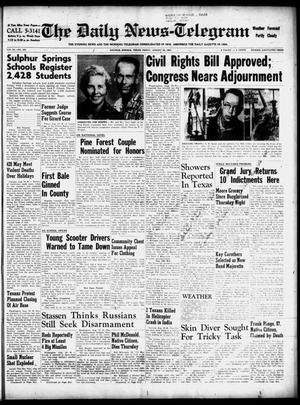 The Daily News-Telegram (Sulphur Springs, Tex.), Vol. 59, No. 206, Ed. 1 Friday, August 30, 1957