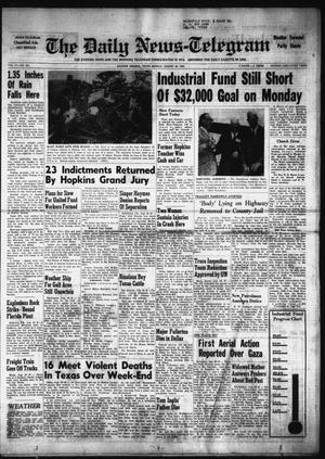 The Daily News-Telegram (Sulphur Springs, Tex.), Vol. 57, No. 204, Ed. 1 Monday, August 29, 1955